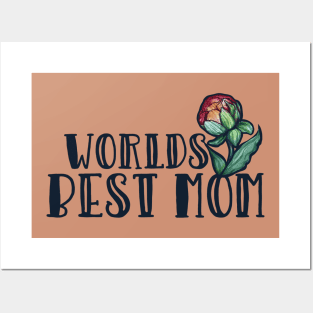 Worlds Best Mom Posters and Art